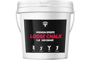 TITGGI 1 lb Gym Chalk Bucket - Multi-Purpose Hand Chalk for Rock Climbing, Gym, Weight Lifting and More