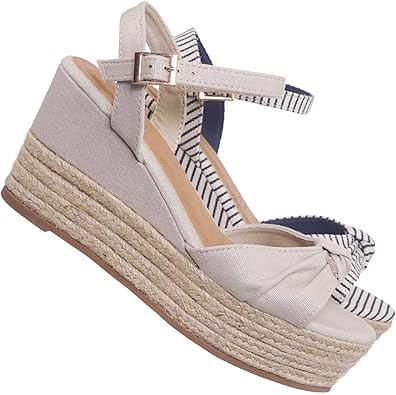 wrap espadrille wedges