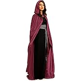 Little Adventures Deluxe Velvet Adult Cloak Cape with Lined Hood - Machine Washable Durable Cosplay Party Costume