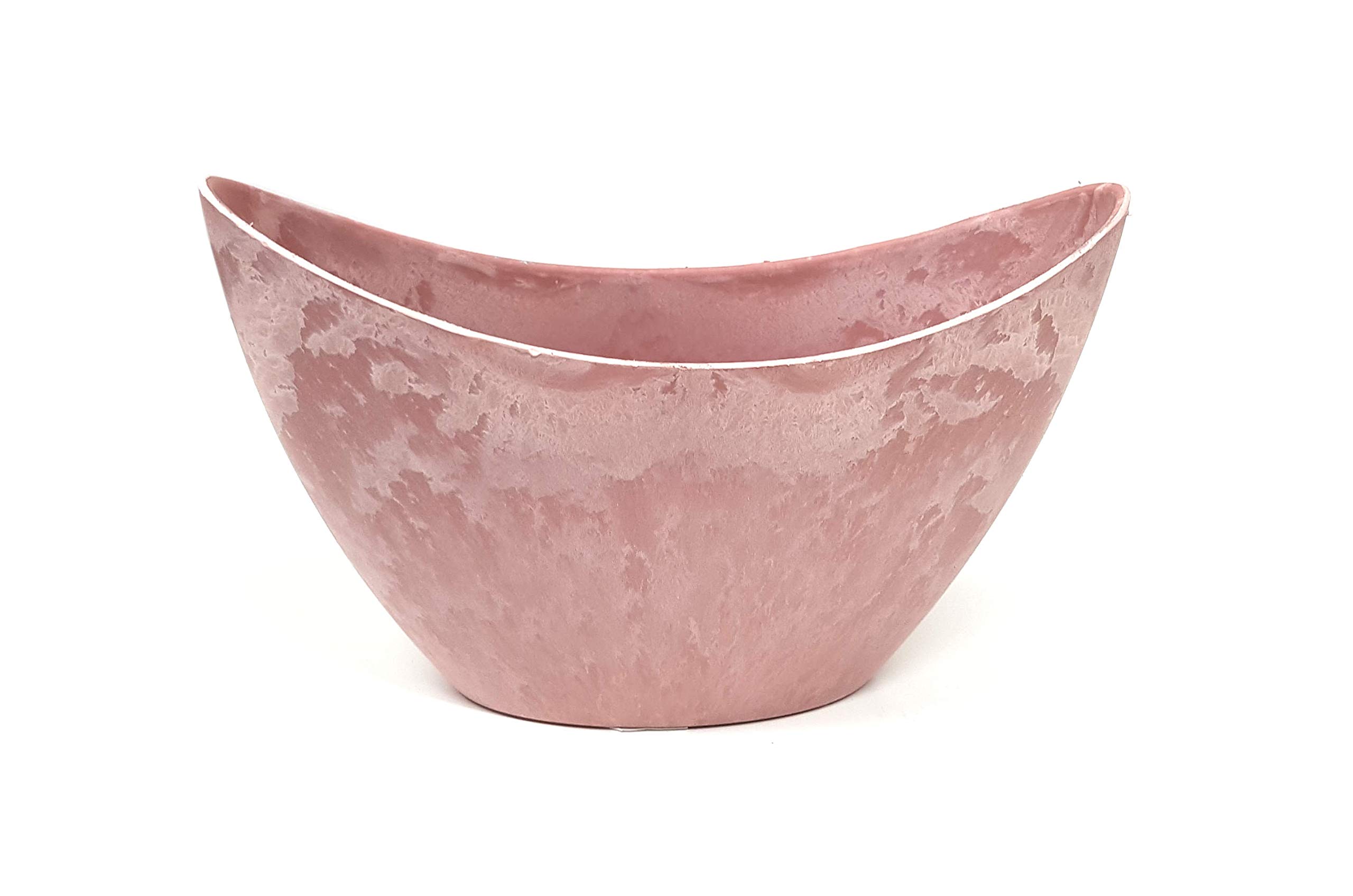 Klocke Plastic bowl for planting or decoration in pastel pink