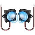 MakerHawk 2pcs Ar duino Speaker 3 Watt 8 Ohm Single Cavity Mini Speaker Full-Range Cavity Advertising Machine Speaker Connector Separating Interface 3.3V 5V with JST-PH2.0mm-2 pin Interface