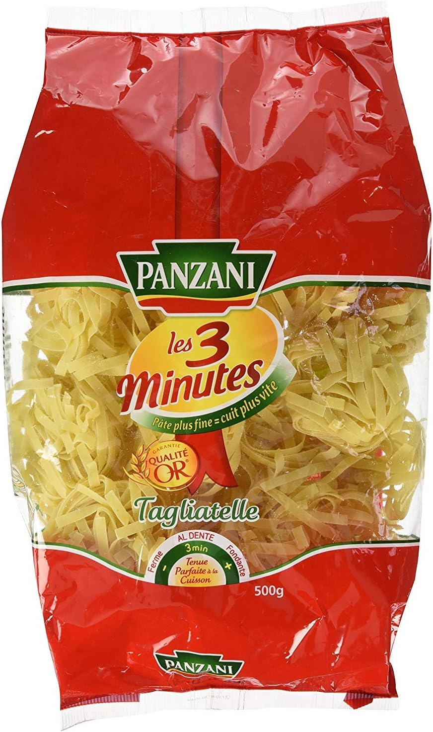 PANZANInoodles quick cooking 500g - ( Unit Price ) - Panzani tagliatelles cuisson rapide 500g
