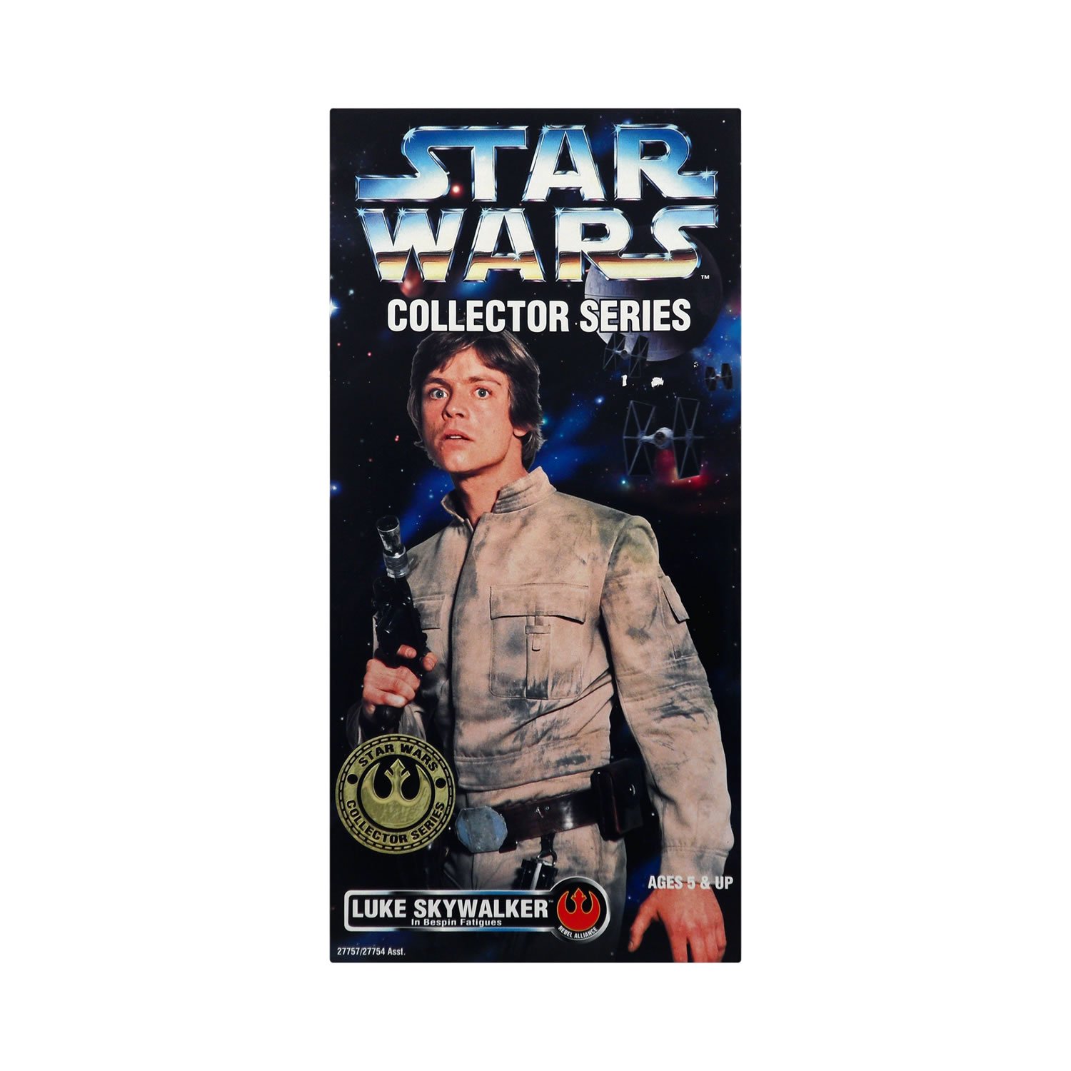 1996 - Kenner - Star Wars Collector Series - Luke Skywalker en Bespin Fatigues - Alianza Rebelde - Figura de acción de 12 pulgadas - Fuera de producción - Raro - Nuevo