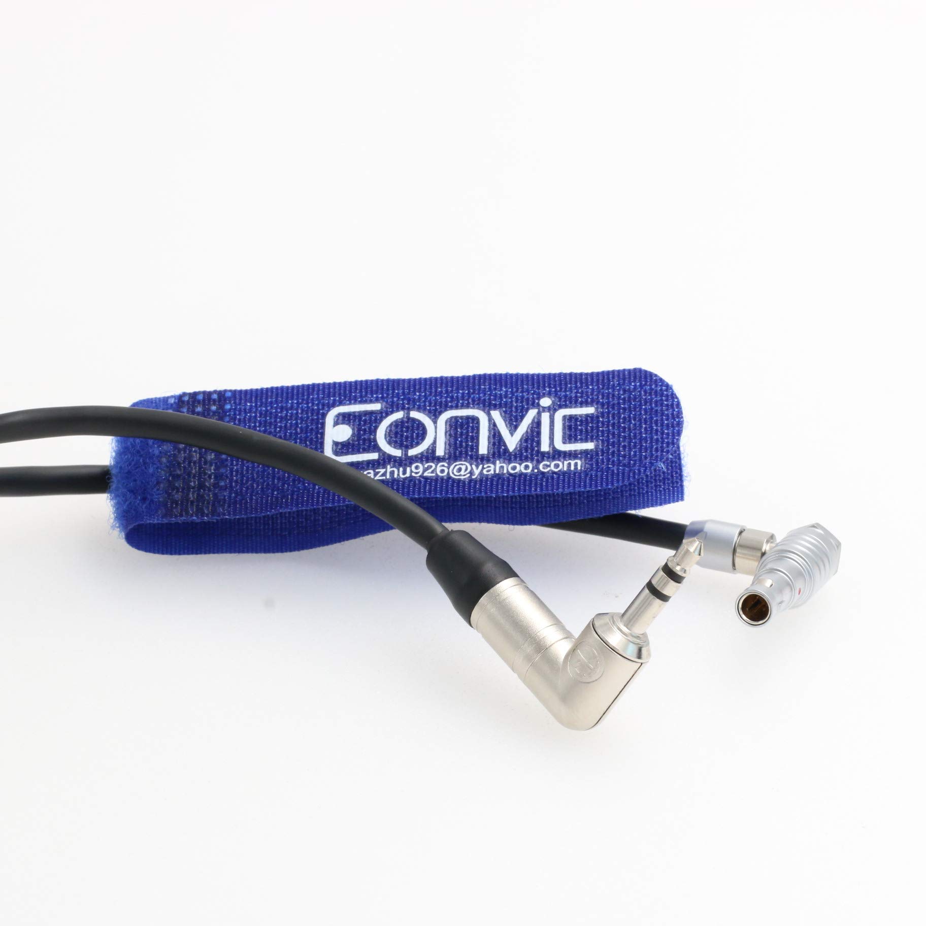 Eonvic ARRI Mini Audio Cable Right Angle 00b 5 pin Male to 3.5mm TRS Connector