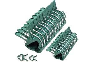 IIT 20pc Gentle Plant & Flower Clips for Supporting Stems