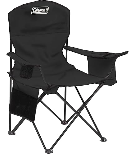 Amazon.com : Coleman Camping Chair with 4 Can Cooler | Chair with