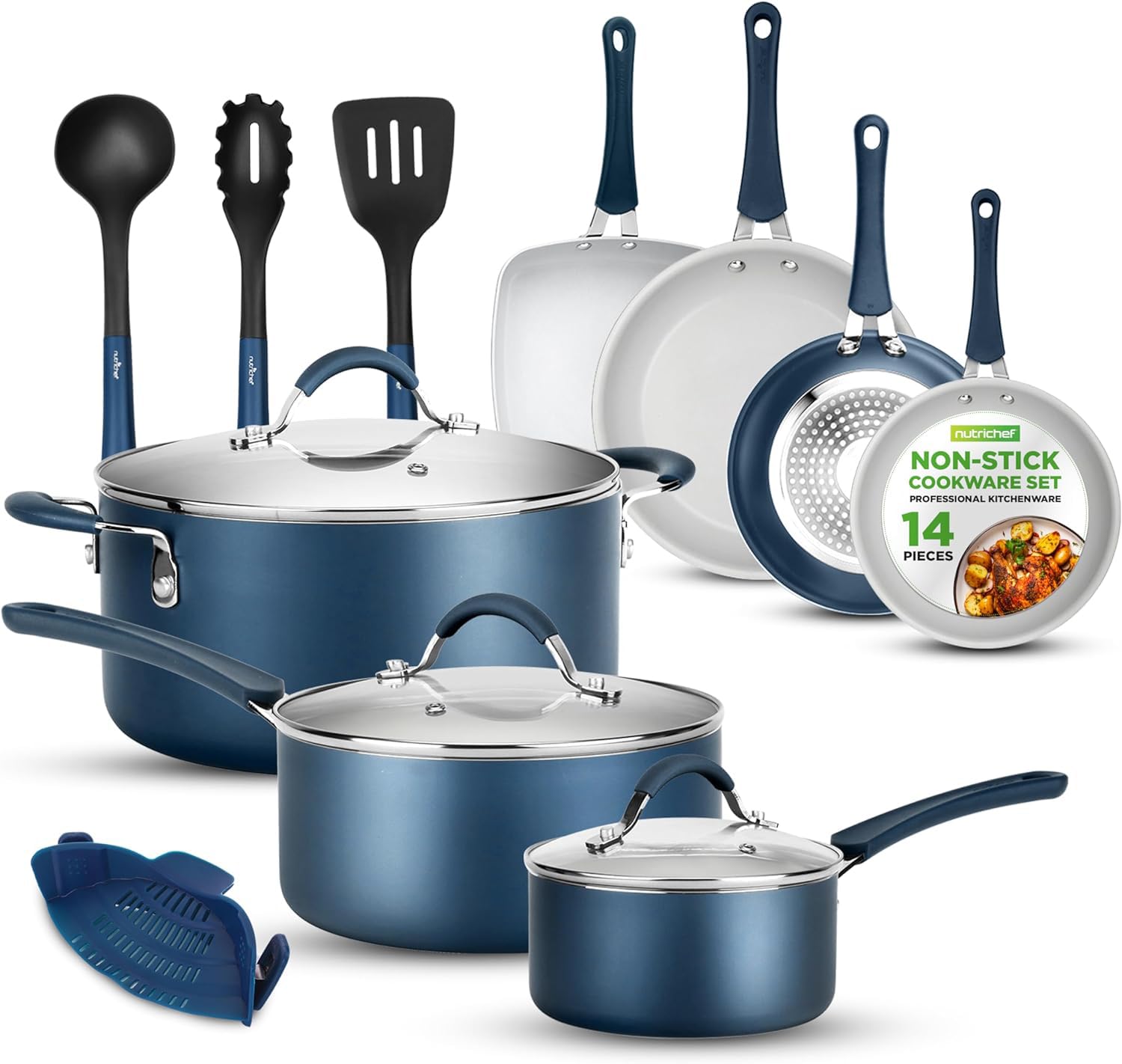 NutriChef Stackable Pots and P...
