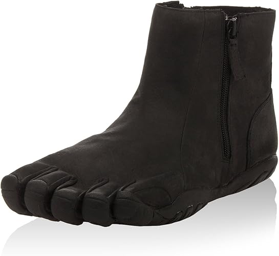 Amazon Com Vibram Fivefingers Mens Bormio Black Crazyhorse 42 Boots