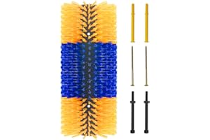 SAYUTIE Livestock Scratching Brush Goat Scratcher Brush Full Massage Grooming Brush with 4 Screws for Cow,Cattle,Cow,Sheep, Horses,Pigs