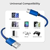 USB-C Charger Cable 2M 2 Pack for Kindle Fire 2019-2024 Colorful view 7