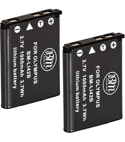 BM Premium LI-42B Battery Charger for Olympus Stylus 1040, 1050W, 1060, 1070, 1200, 7000, 7010, 7020, 7030, 7040, Tough 3000, TG-310, TG-320, VR310