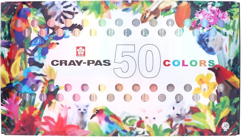 Amazon サクラクレパス クレパス 太巻50色セット 100周年 限定商品 Vp50a クレヨン 文房具 オフィス用品
