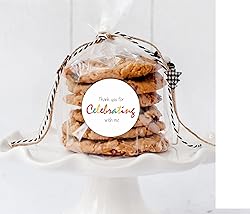 Birthday Cake Favor Stickers - Baby Shower Stickers