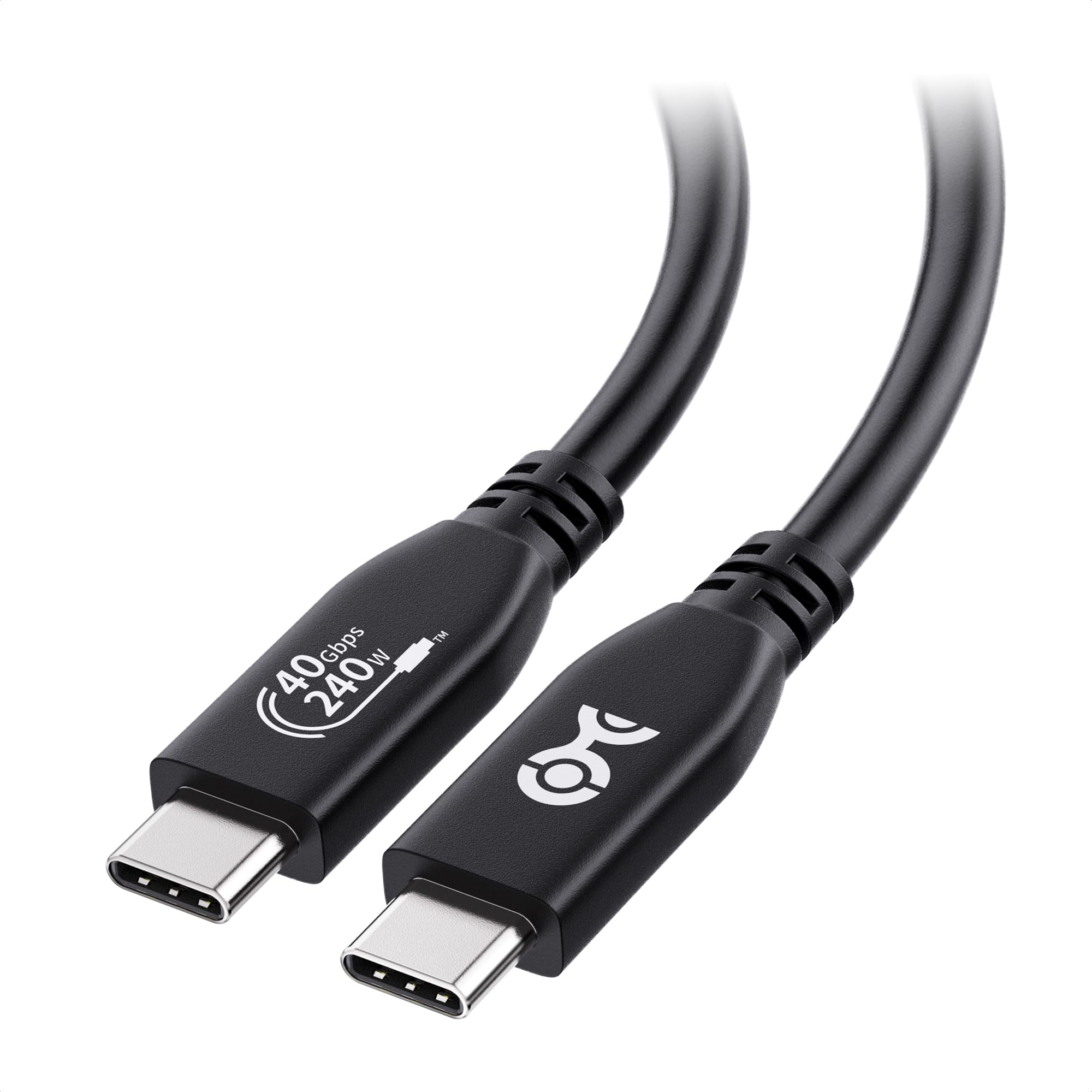 [USB-IF Certified] Cable Matters USB4 Cable 1 m with 40Gbps Data, 8K Video, and 240W Charging, Compatible with Thunderbolt 4 & 3, USB C for iPhone 15 Pro Max Plus, MacBook, DELL XPS, Surface Pro