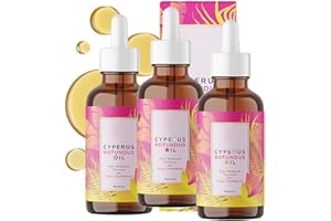 Cyperus Rotundus Oil, 60ml Natural Cyperus Rotundus Oil for Hair Removal, for Reducing Unwanted Hair Shrink Pores, Body Oils 