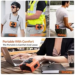 Astaowl Waist Fan,Personal Fan Portable USB