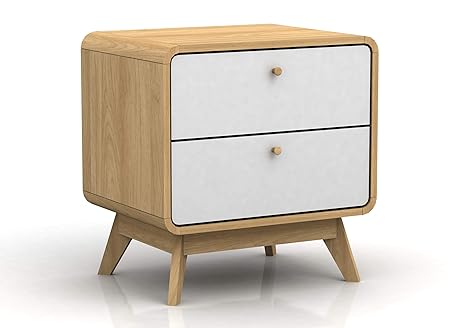 Nightstand Bedside Table Locker Bedstand With Drawers Scandinavian