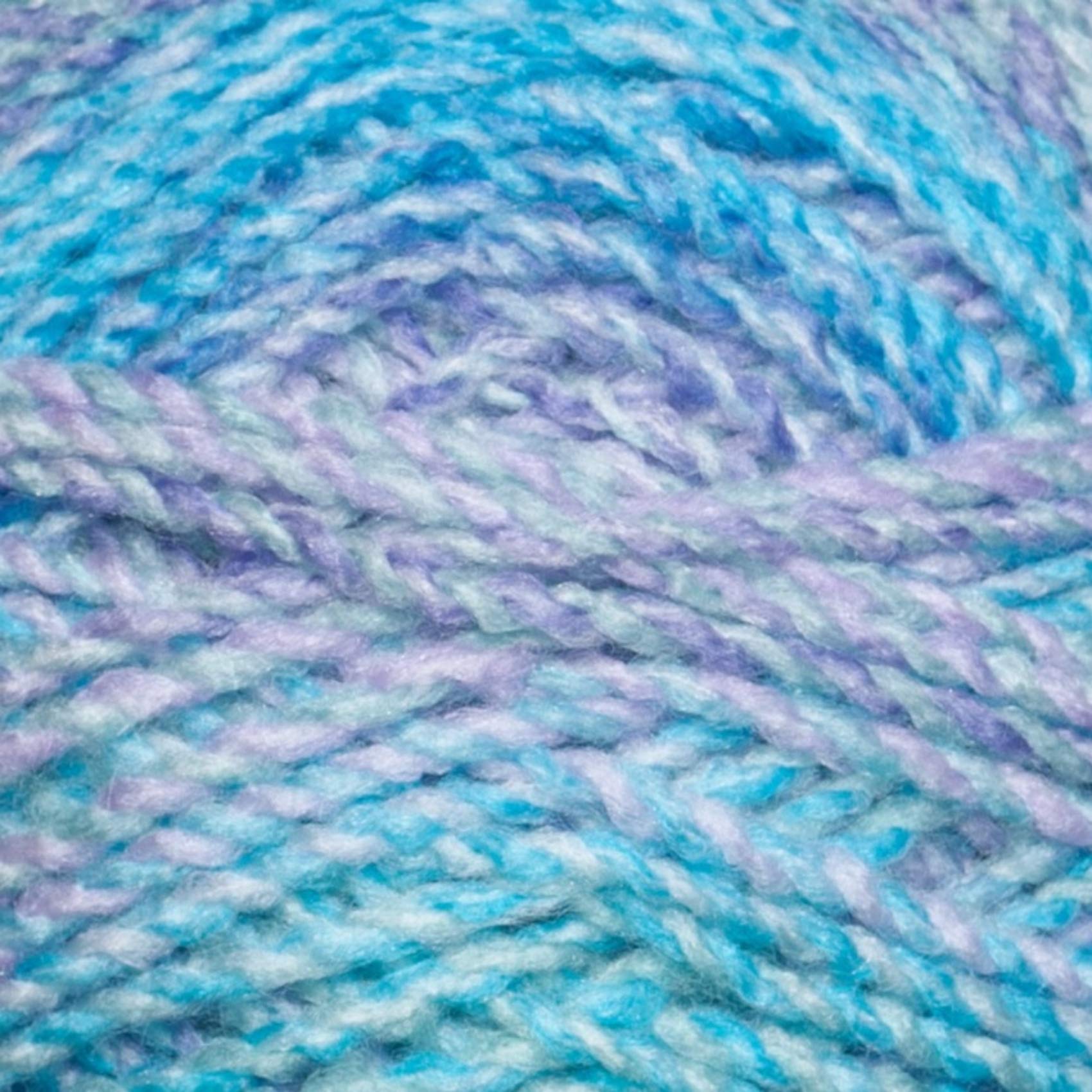James C Brett Marble Chunky Yarn – 200g Ball of Supersoft Acrylic Knitting & Crochet Wool – Create Fast, Cosy Garments with a Beautiful Marbled Effect (Azure Waters)