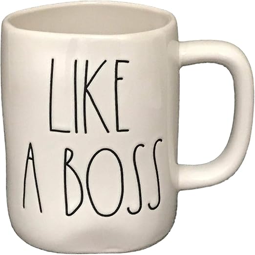 rae dunn boss mug
