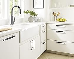 Amerock | Cabinet Pull | Brushed Matte Black/Satin