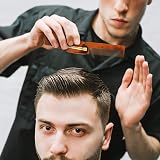 YHTCC 2Pcs Folding Beard Comb Fine Tooth Portable Travel Pocket Grooming view 5