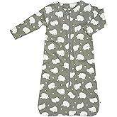 Babysoy Long Sleeve Wearable Blanket Sleep Sack, Infant to Toddler Sleeping Bag, Choose from size 0-24 Months