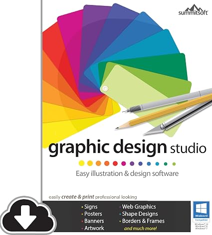 Amazon Com Graphic Design Studio Pc Download Software