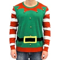 Amazon.com: Ugly Christmas Sweater Elf 
