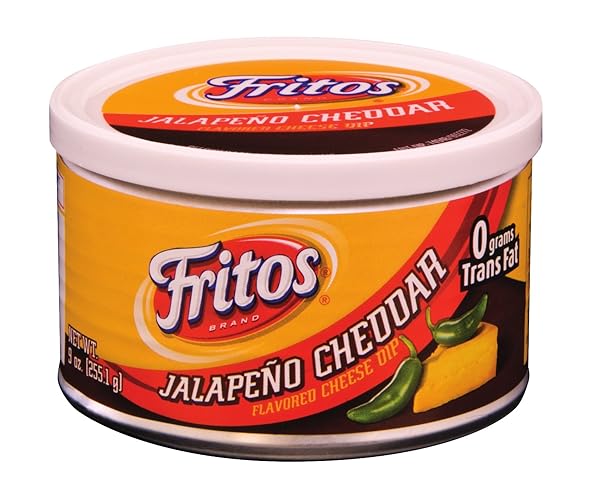 FRITOS JALAPEÑO CHEDDAR CHEESE DIP, 9 OUNCE