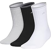 adidas Women's Cushioned Comfort Socks (3 Pairs) Super Soft & Cozy