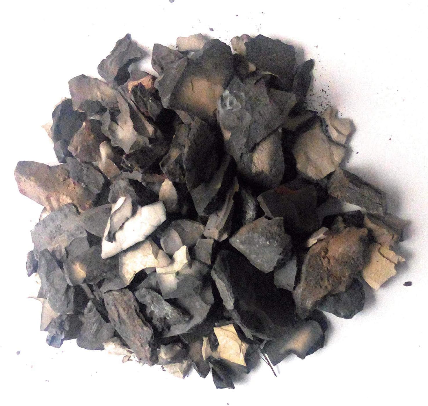 Generic India Clay Edible Roasted Clay Bhutdo, Khadi, Bhutado, Mitti, Butter (Grey, 250 g)