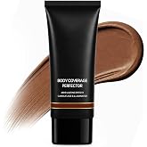 Body Coverage Perfector Waterproof Cover Tattoo Stretch Marks Veins 09 Deep | Leg Makeup Waterproof No Transfer with Natural Skin Like Finish, High Coverage Long Lasting Body Foundation Sweat Resistant