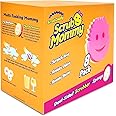 Scrub Daddy Dual Sided Sponge and Scrubber - Scrub Mommy - Scratch Free Sponge for Dishes and Home, Soft in Warm Water, Firm in Cold, Odor Resistant, Multi Surface 8 Count (Pack of 1)