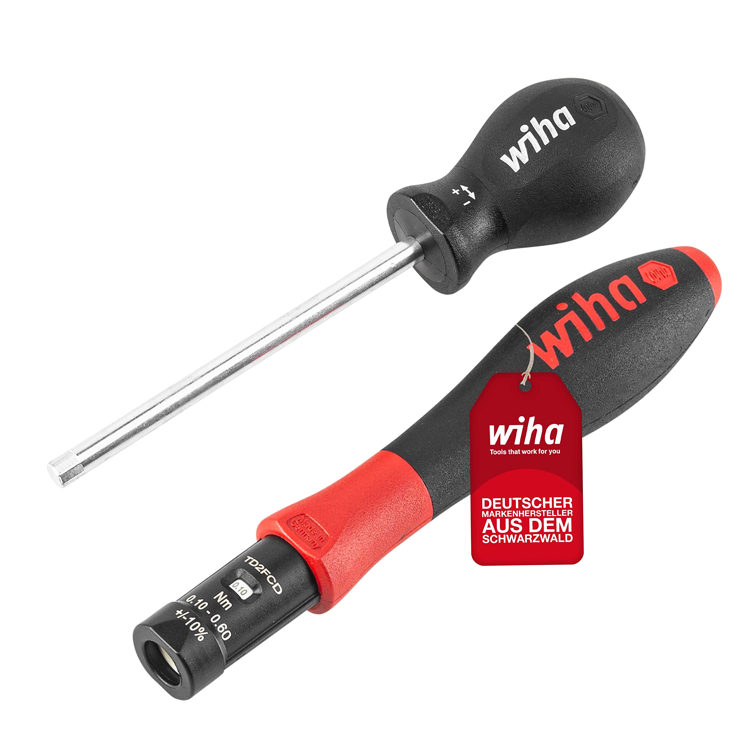 'Wiha 28521060"- S Torque Screwdriver, Multi-Colour, 0.1-0.6 N m SF-Size 1