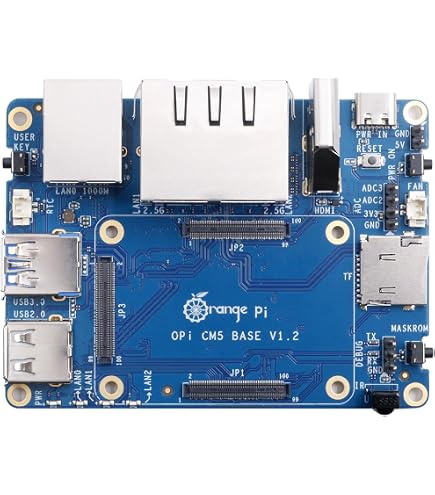 Amazon.com: Orange Pi CM5 8GB RAM 32GB EMMC DDR4 Rockchip RK3588S