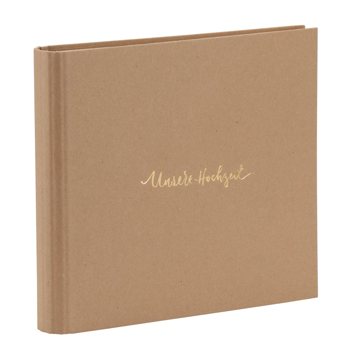 Rössler Papier Pure Love Series Kraft Guest/Photo Book with 60 Pages 220 x 230 mm