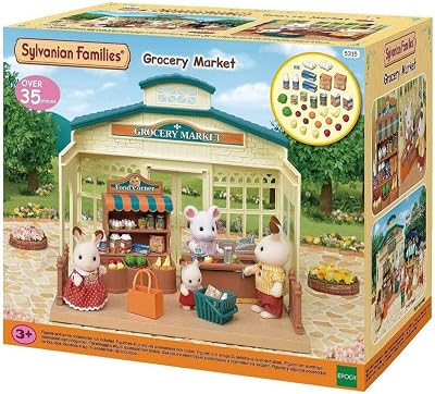 Sylvanian Families Grocery Market Dollhouse Playset 5315 30