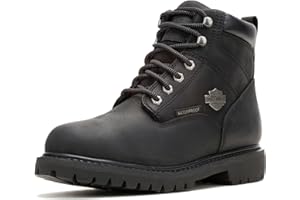 Harley-Davidson mens Gavern Waterproof Leather Motorcycle Casual Boot