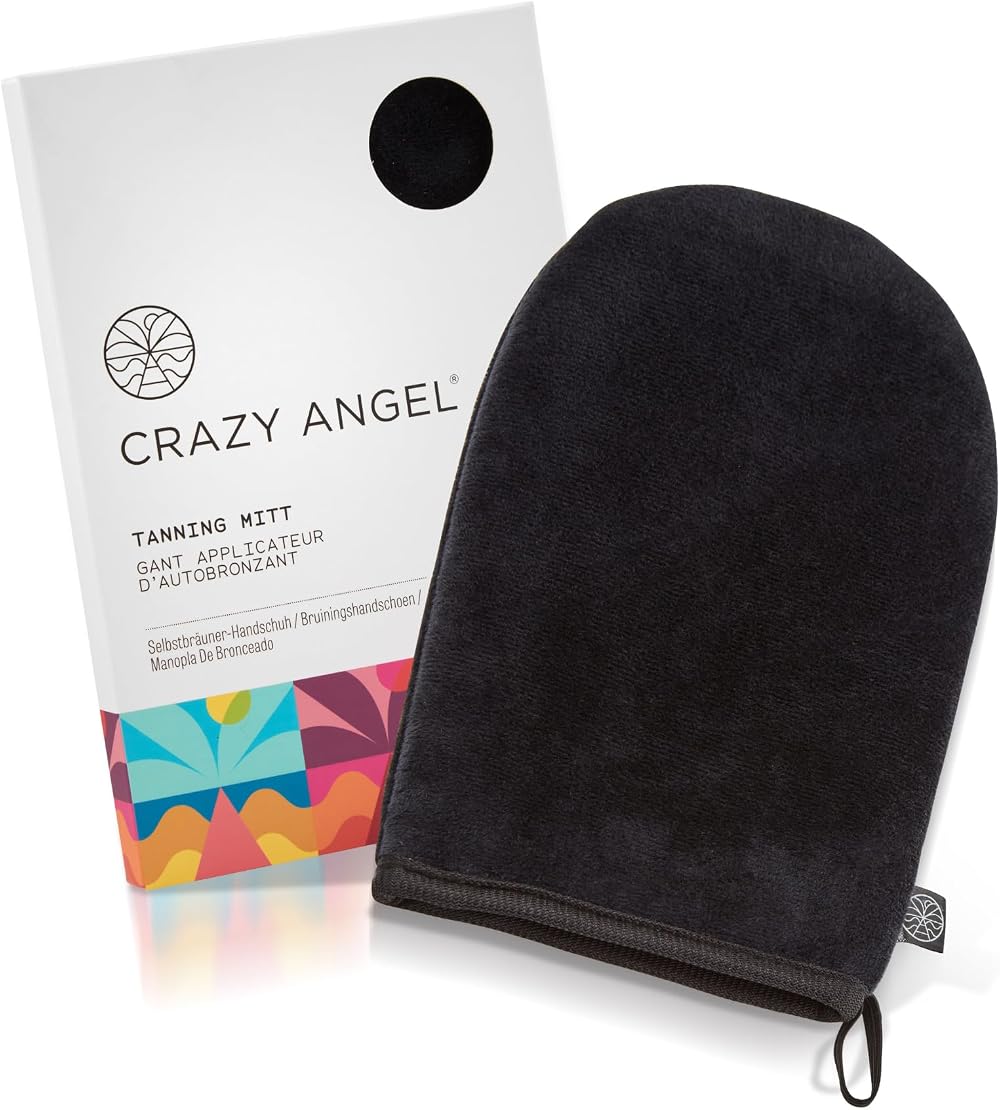 Crazy Angel Double-Sided Fake Tan Applicator Mitt Velour Tanning Mitt