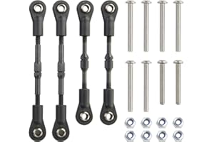 HOBOHY TT-02B Aluminum Steering Turnbuckle Tie-Rods for Tamiya RC Car TT02B Upgrades Replace Parts