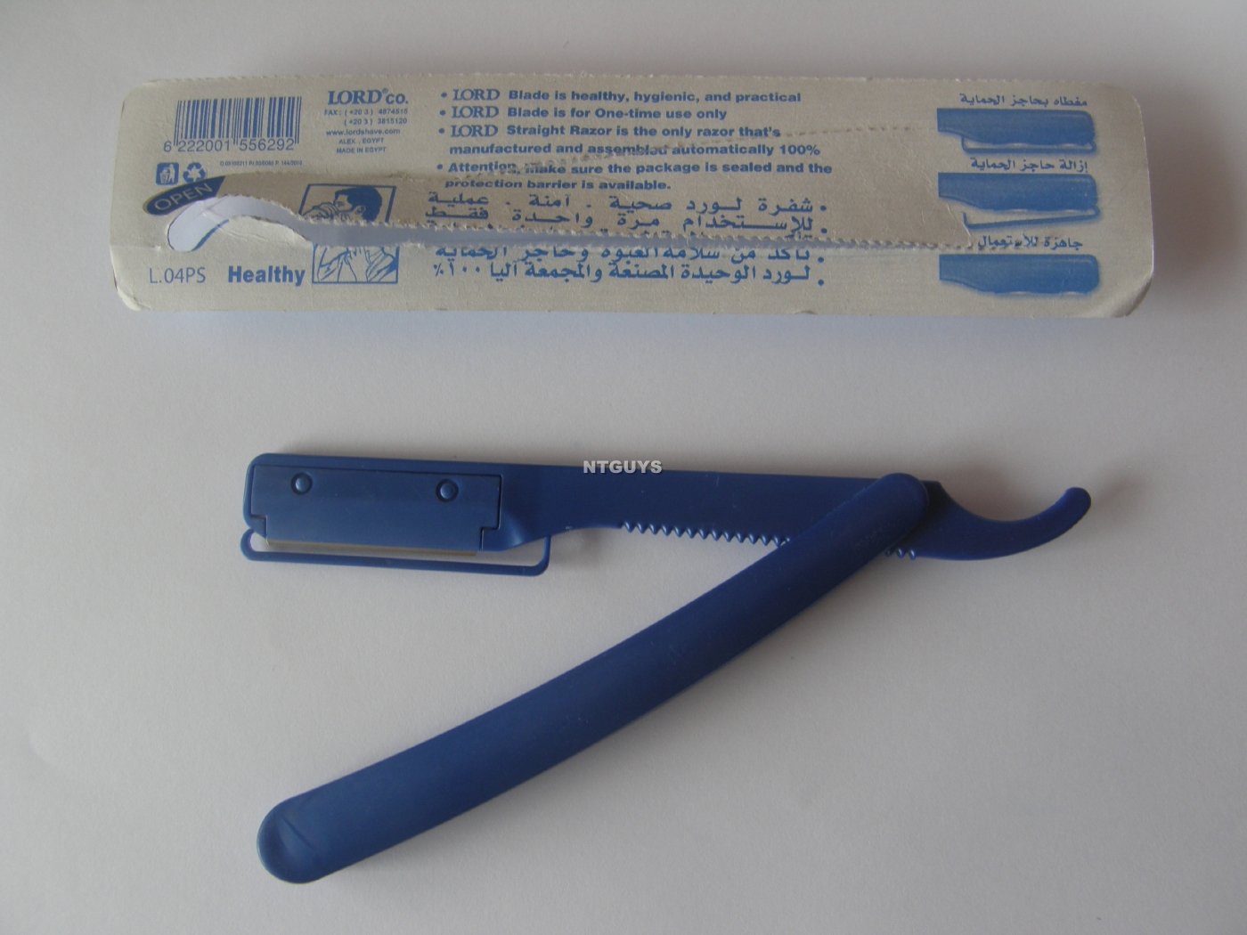 LORD Straight Razor Barber Single Edge Disposable 6 pcs. L04PS Buy