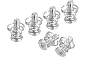 uxcell Spring Screws, 20pcs M2.5x9mm 7mm Spring OD GPU Graphics Card Back Plate Heatsink Screws Computer Fan Fixed Screws