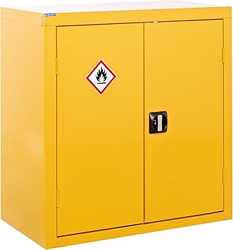 Flammable Storage Cabinet Cupboard 900x900x460mm 5 Day Delivery Amazon Co Uk Diy Tools