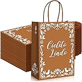 Colarr 24pcs Cielito Lindo Candy Bags with Handles BabyShower Party Favors Decorations Mexican Party Supplies Goodie Bags Gifts for Guests Babyshower Gender Reveal Birthday Wedding(Cielito Lindo)