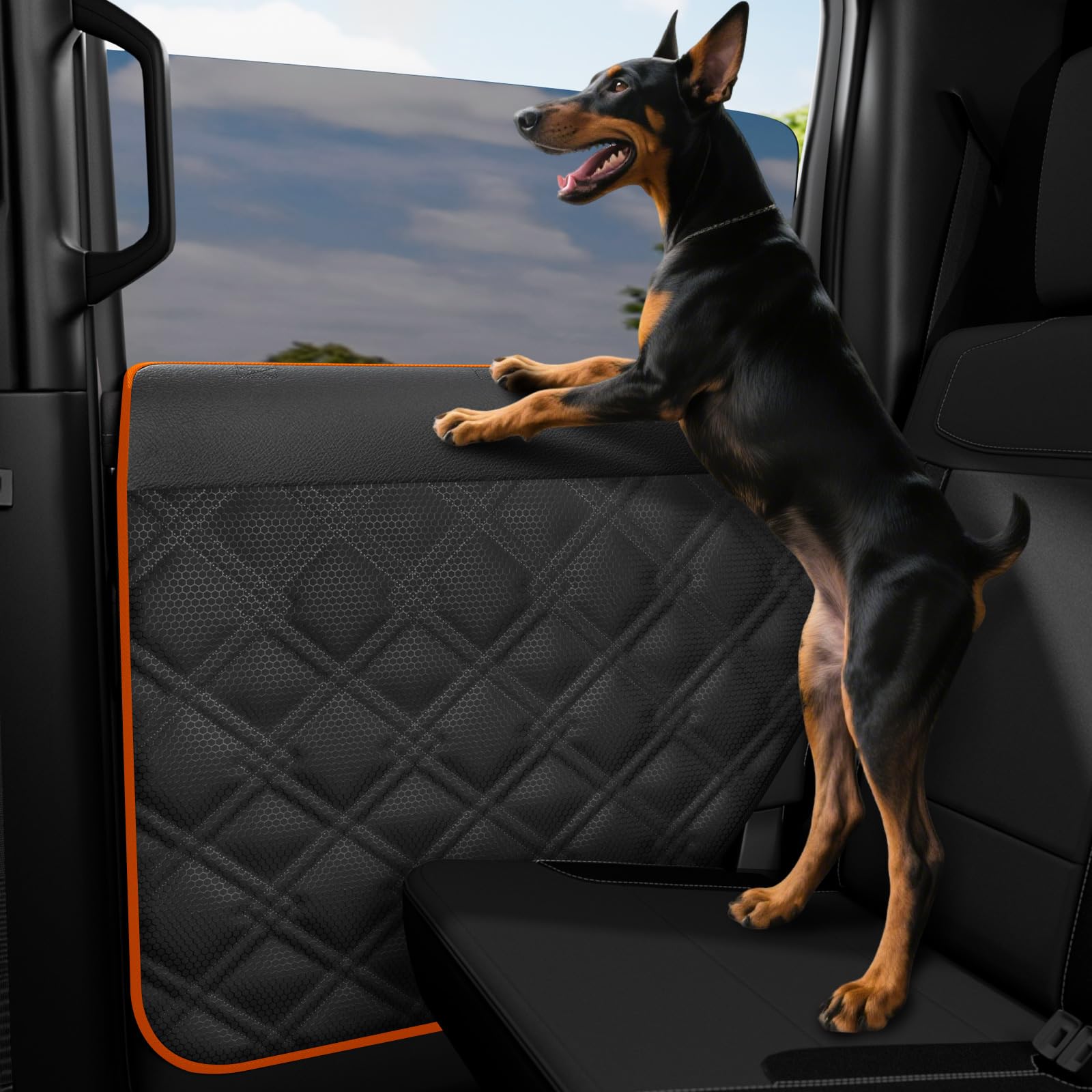 Photo 1 of Surfcabin Door Protector from Dog Scratching– 20% Larger Designed Dog for ?????? & ????? ????, 2 Packs [Left + Right] Thickened Waterproof Car Door Protector