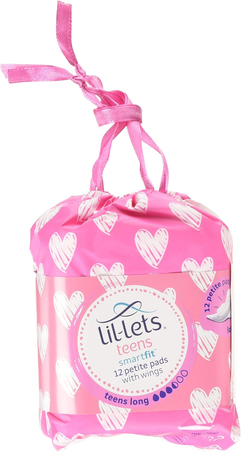 Lil-Lets Teens Long Pads X 12, 60 Count (Pack of 1)