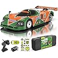 AMORIL 1/10 AK-787 Large Brushless High Speed RC Cars for Adults Fast 120 MPH,Hobby Remote Control Car with Carbon Fiber Chassis,CNC Split Driveshaft,Aluminum Wheel,500FT Range,Green