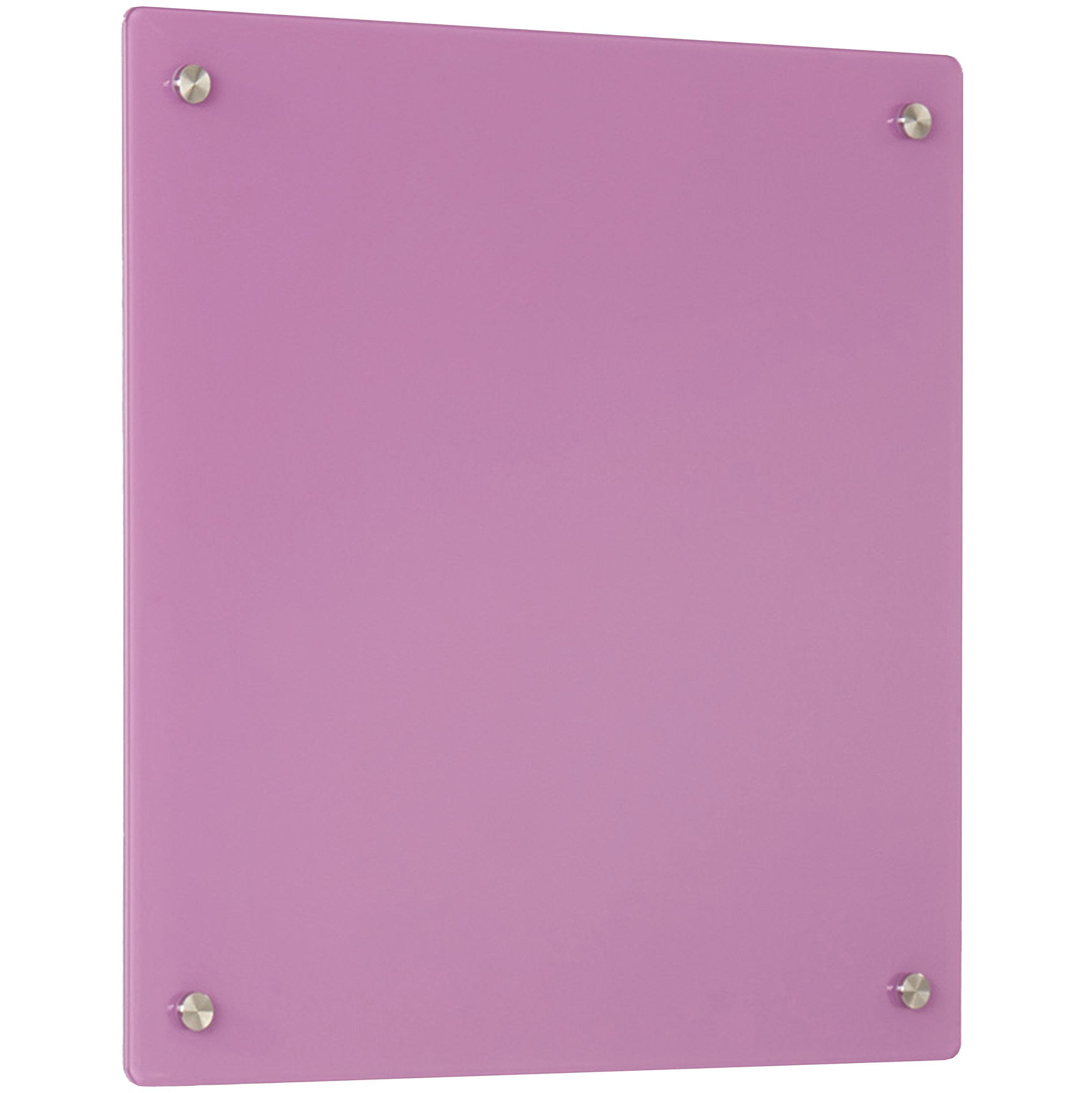 Metroplan Write-on Glass Whiteboard - 600mm x 450mm - Violet
