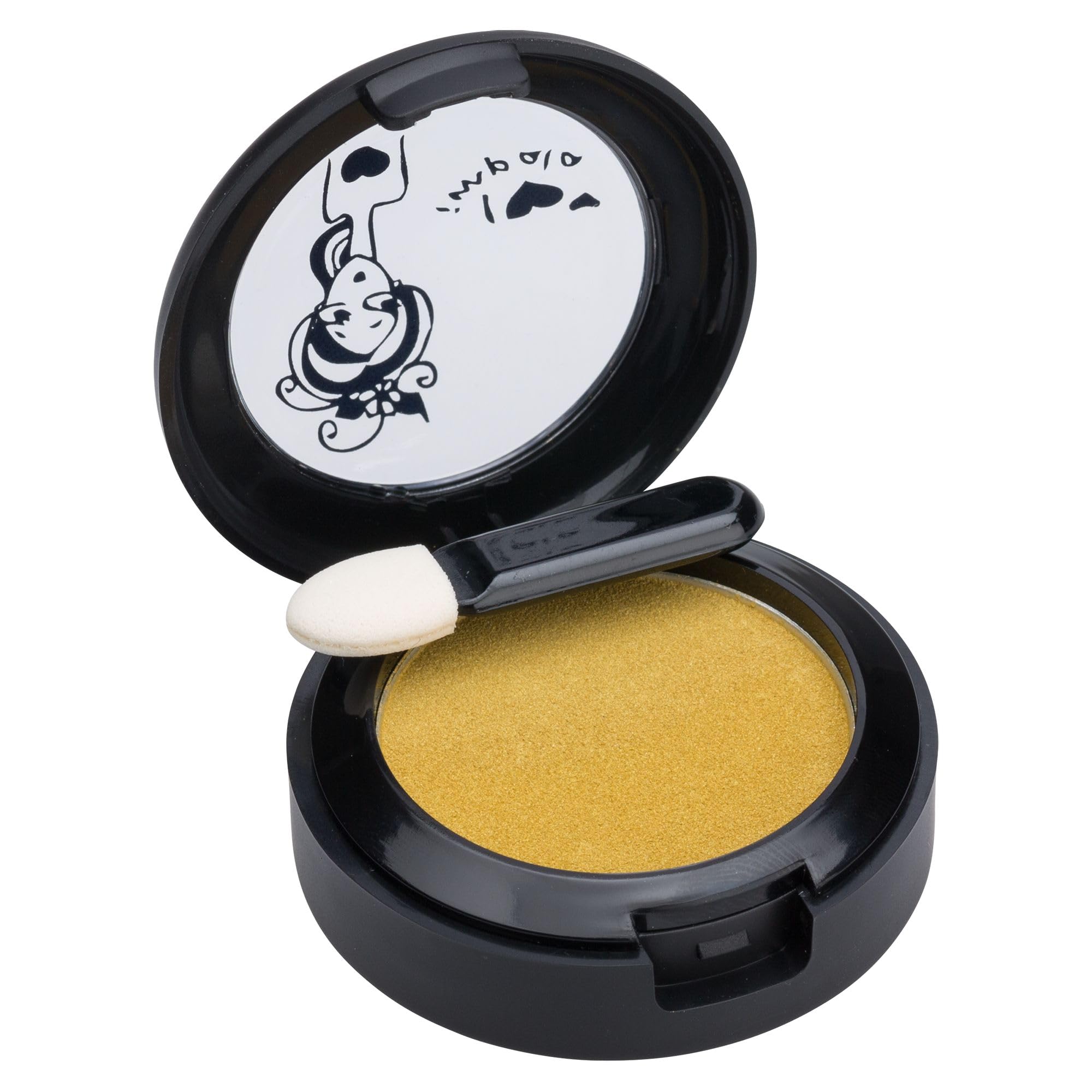 IMPALA | Compact Powder Eyeshadow Golden Yellow N10 | Long-Lasting, Highly Pigmented Eyeshadow | Bright and Lasting Colors | Creamy Texture and Compact Pigments