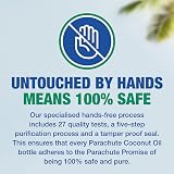 Parachute 100% Pure Natural Unrefined Coconut Oil 500ml Jar No Chemicals view 6